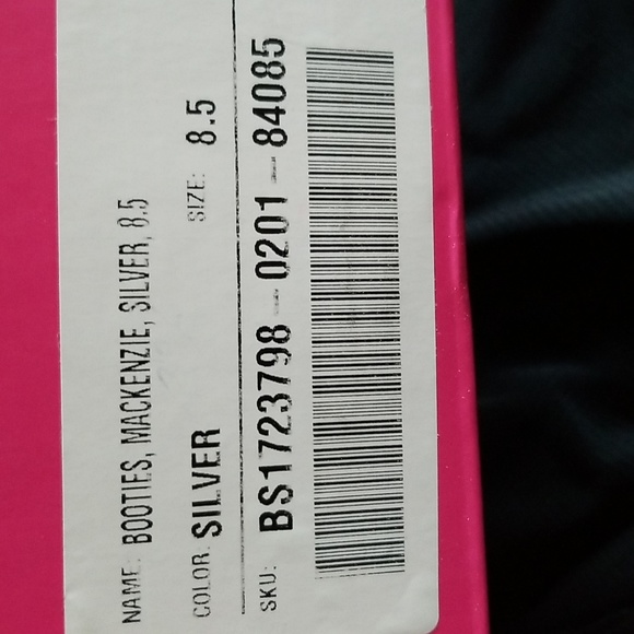 Shoedazzle silver Mackenzie Booties - Picture 6 of 6